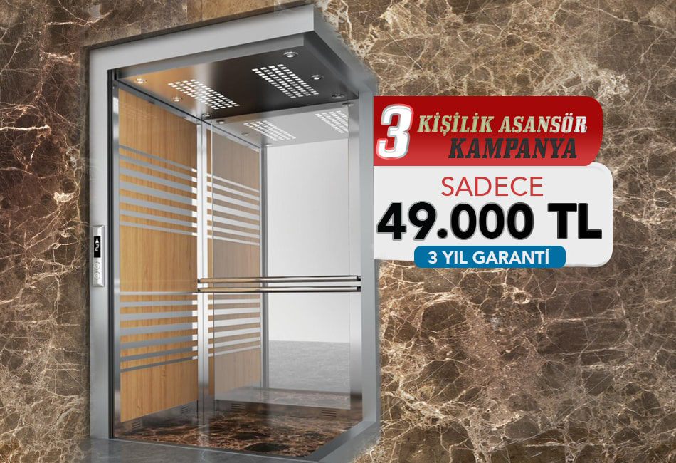Paket asansör fiyatları Servis Asansörü